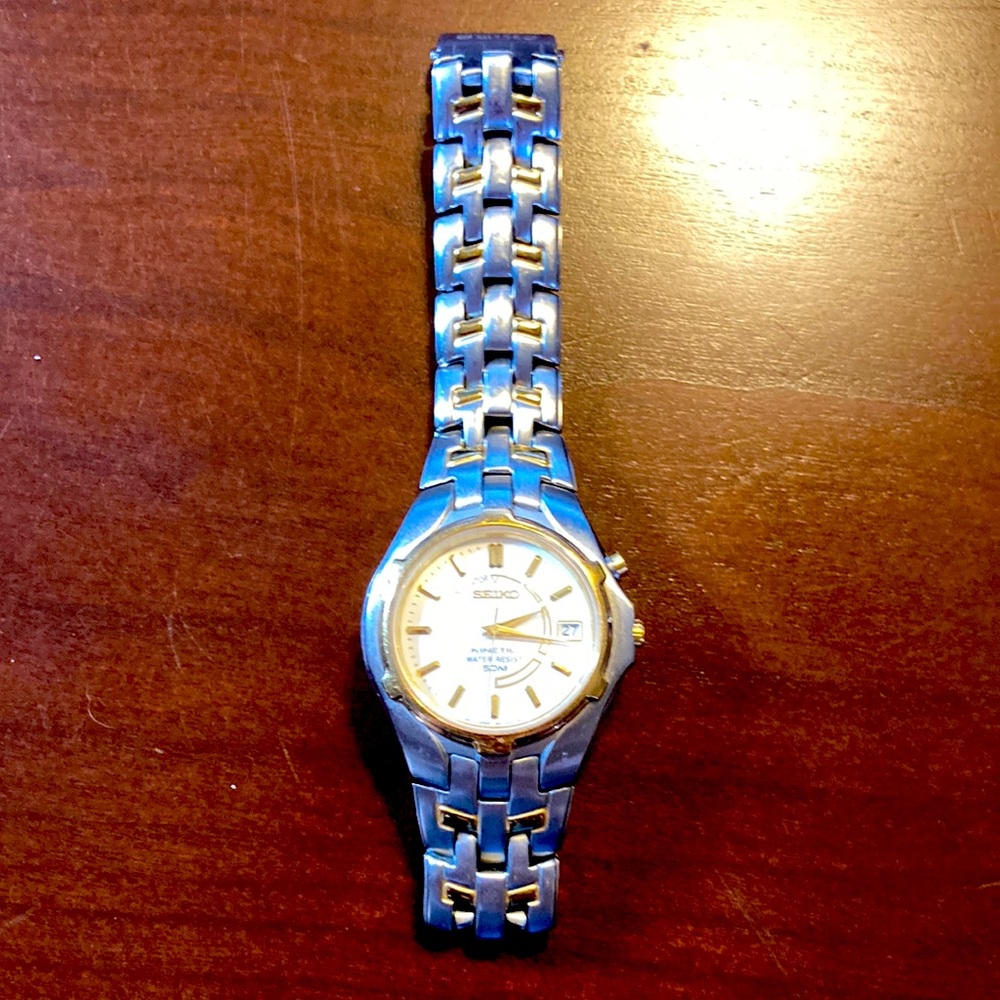 Seiko Mens Watch Kinetic